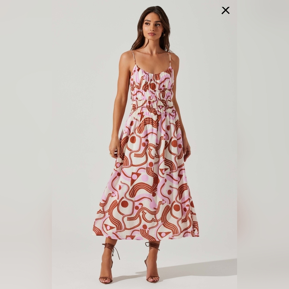Anthropologie By Astr The Label Suzy Midi Dress